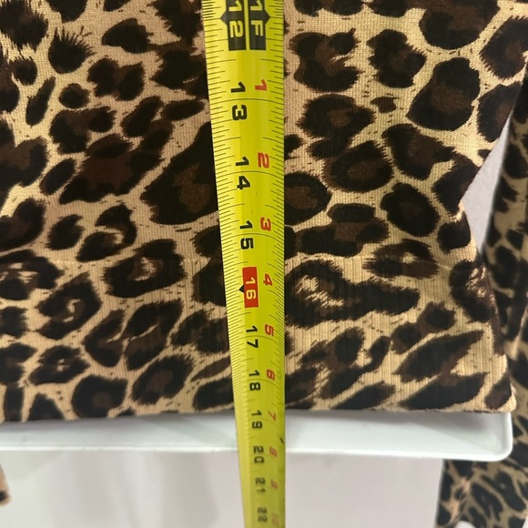 INC International Concepts Leopard Print Cardigan - Picture 4 of 6
